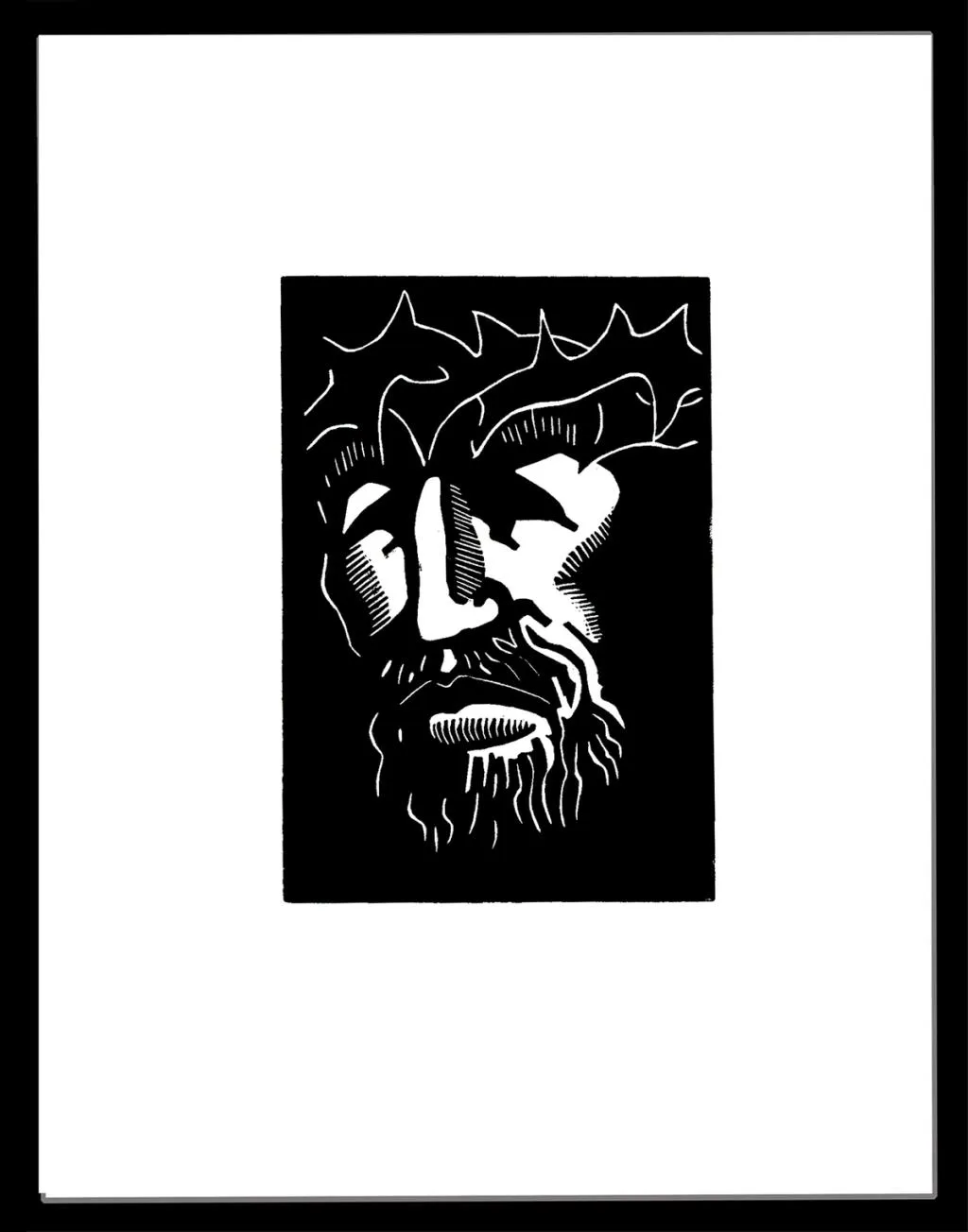 et hode med tornekrone