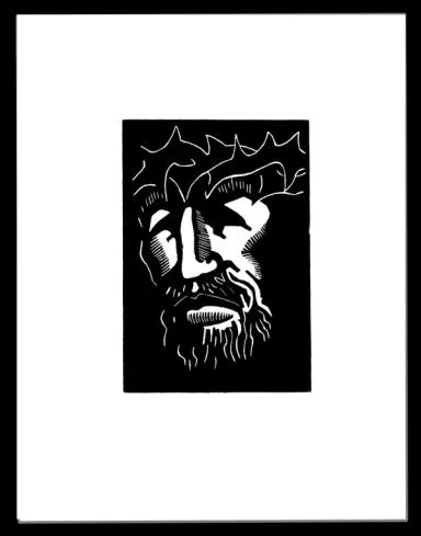 et hode med tornekrone