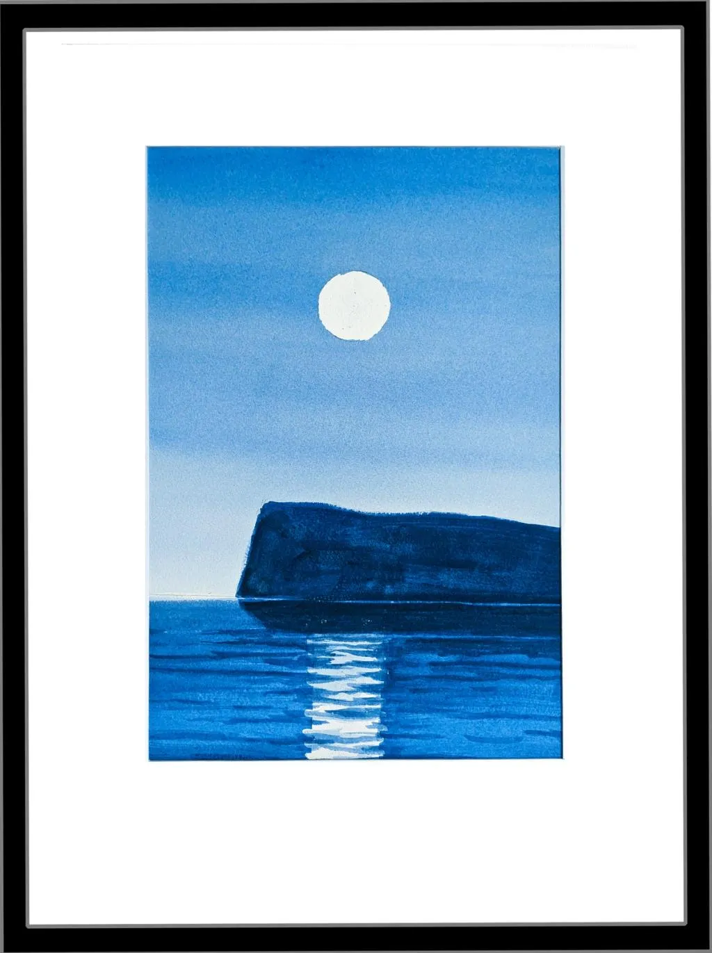 Nordkapp platået i månelys