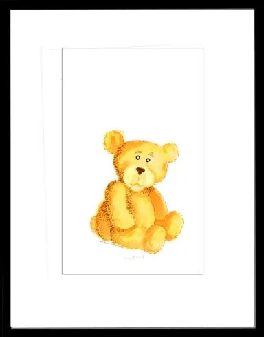 en litt forvirret lekebamse