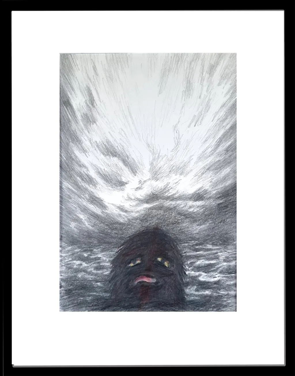 Draugen dukker opp i opprørt hav