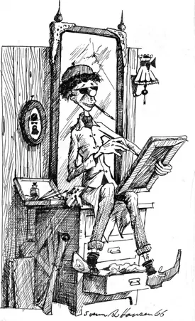 Selvportrett - Svenn A Hansen